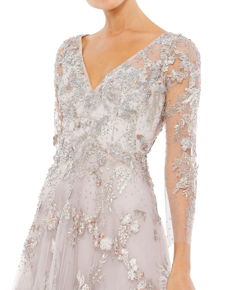 Mac Duggal 20245-VintageLilac-CL