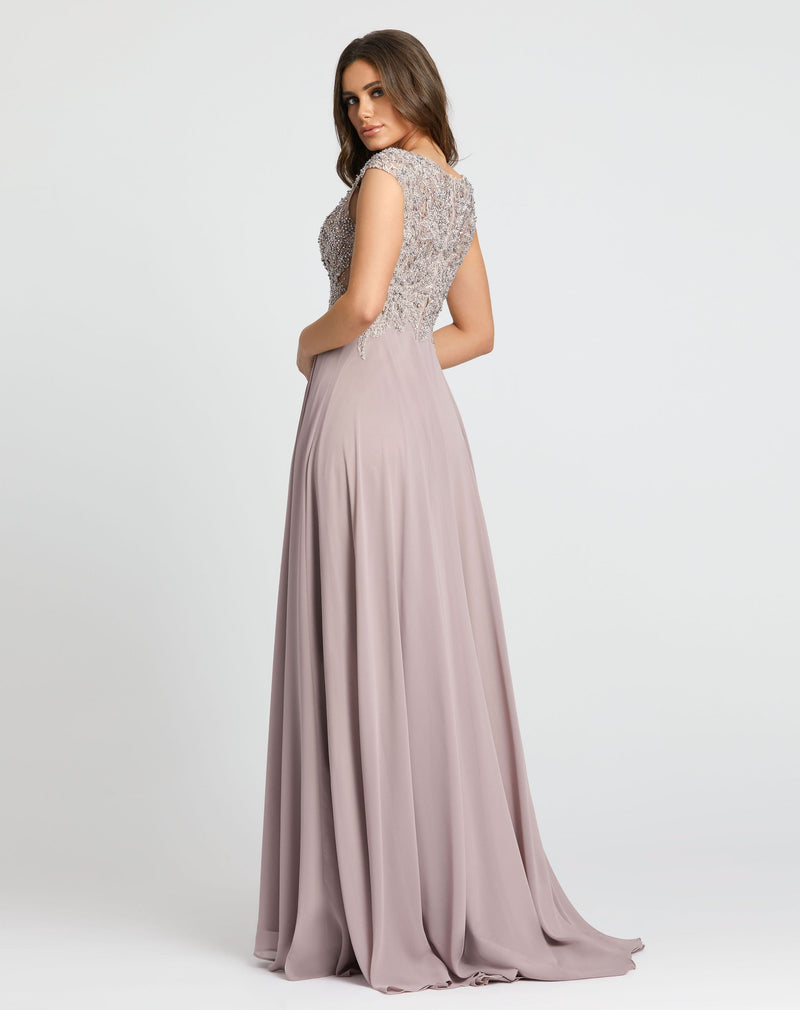 Mac Duggal 20264-VintageLilac-BK