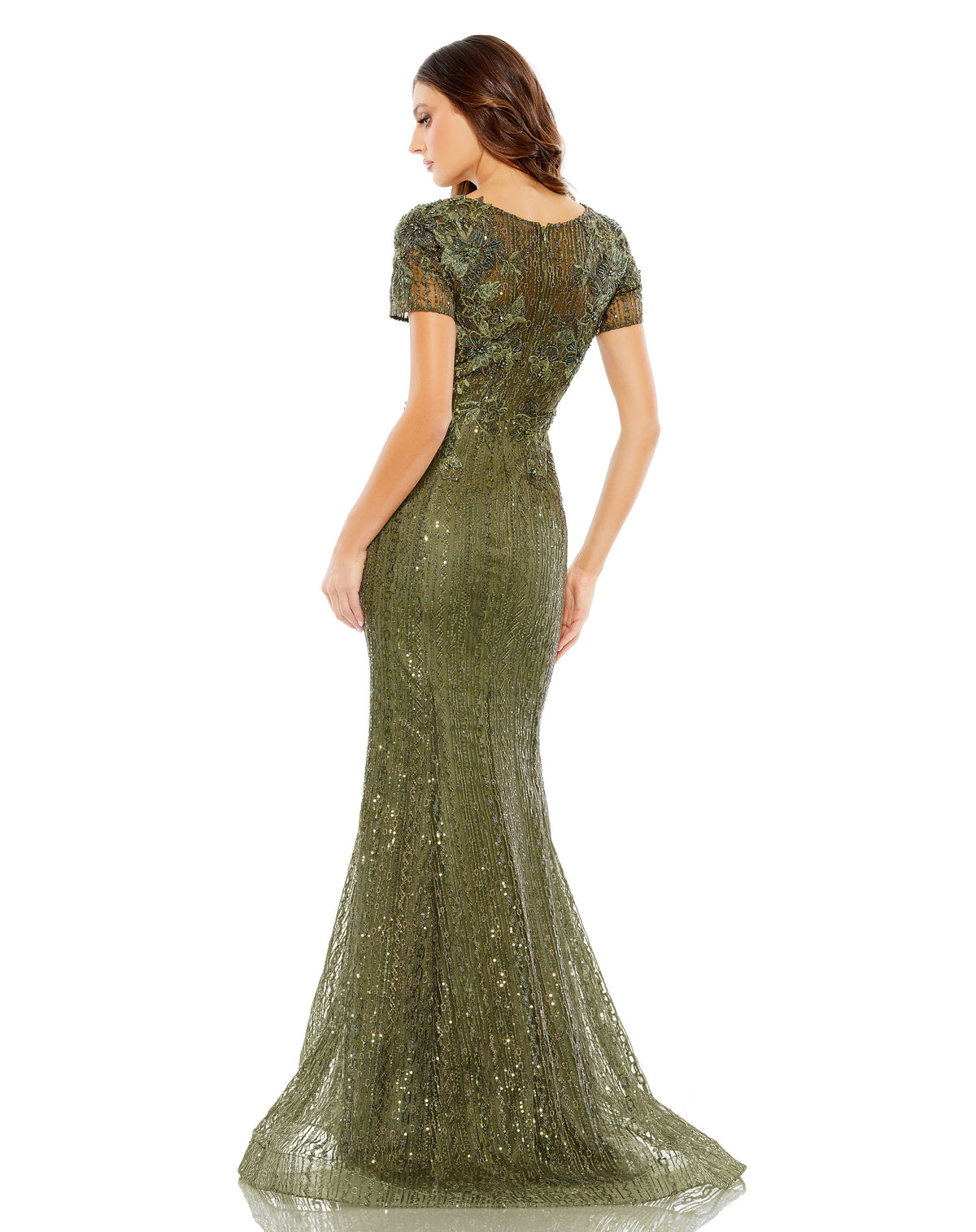 Mac Duggal 20282-Olive-BK