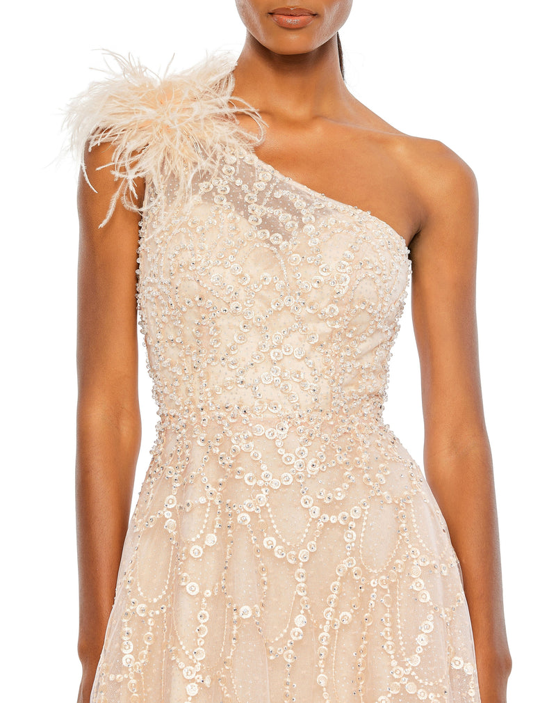 Mac Duggal 20389-Peach-CL