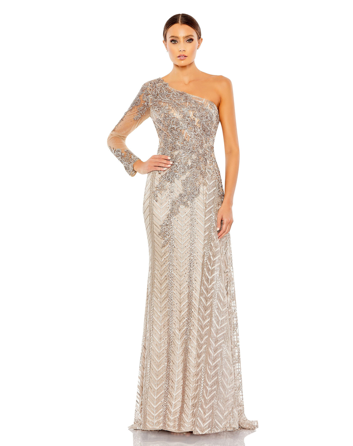 Mac Duggal 20401-Taupe-AB