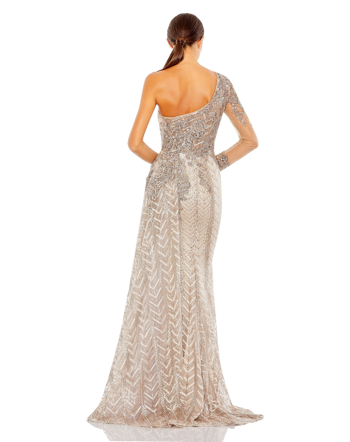 Mac Duggal 20401-Taupe-BK