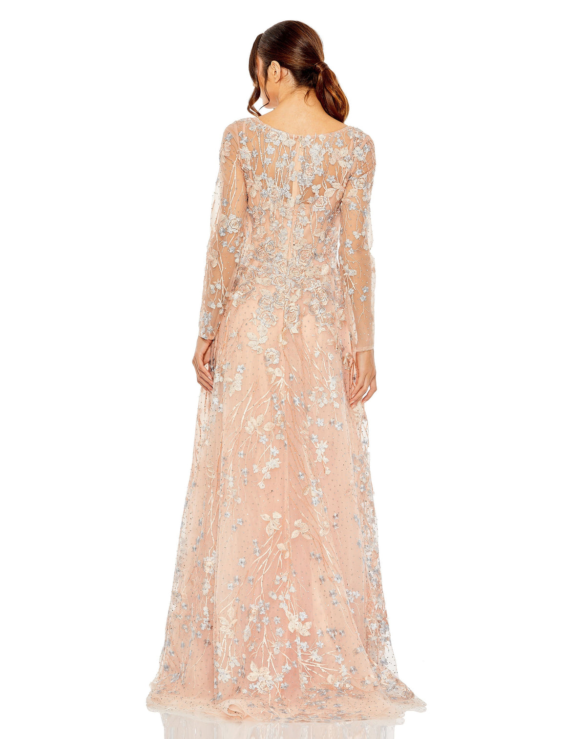 Mac Duggal 20402-Peach-BK