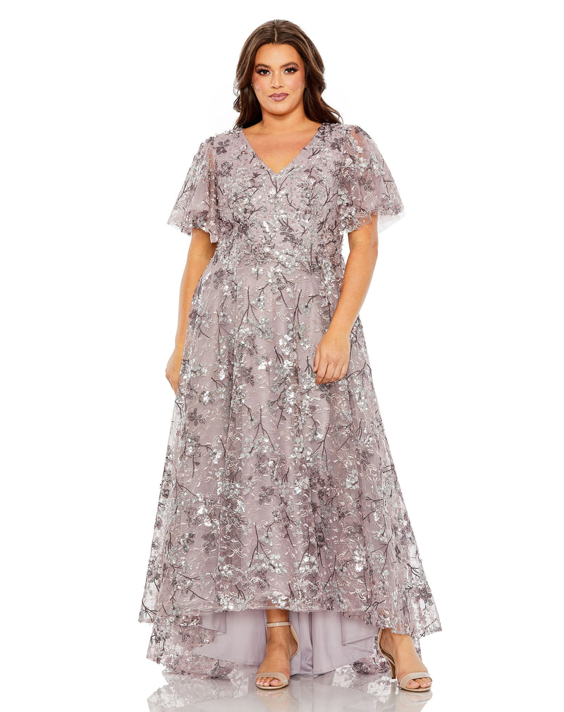 Mac Duggal 20473-VintageLilac-AB
