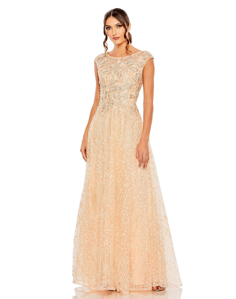 Mac Duggal 20501-Peach-AB