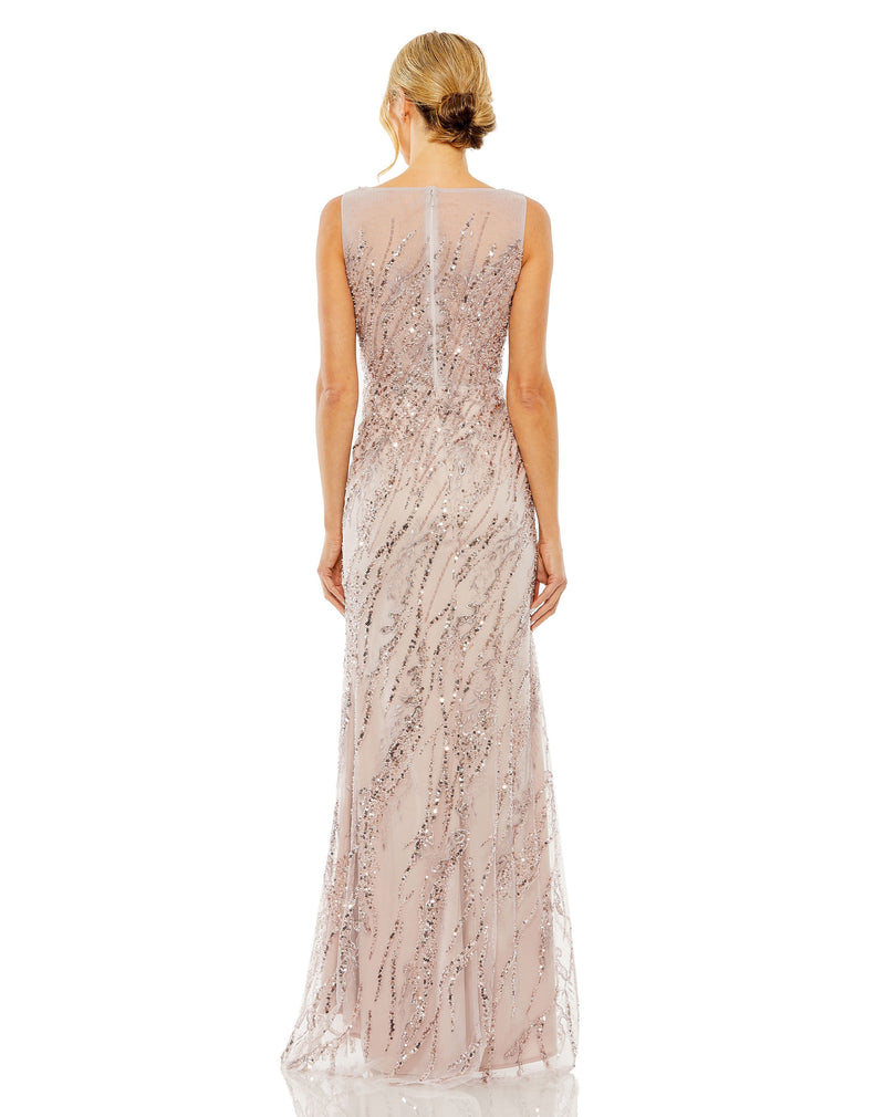 Mac Duggal 20518-VintageLilac-BK