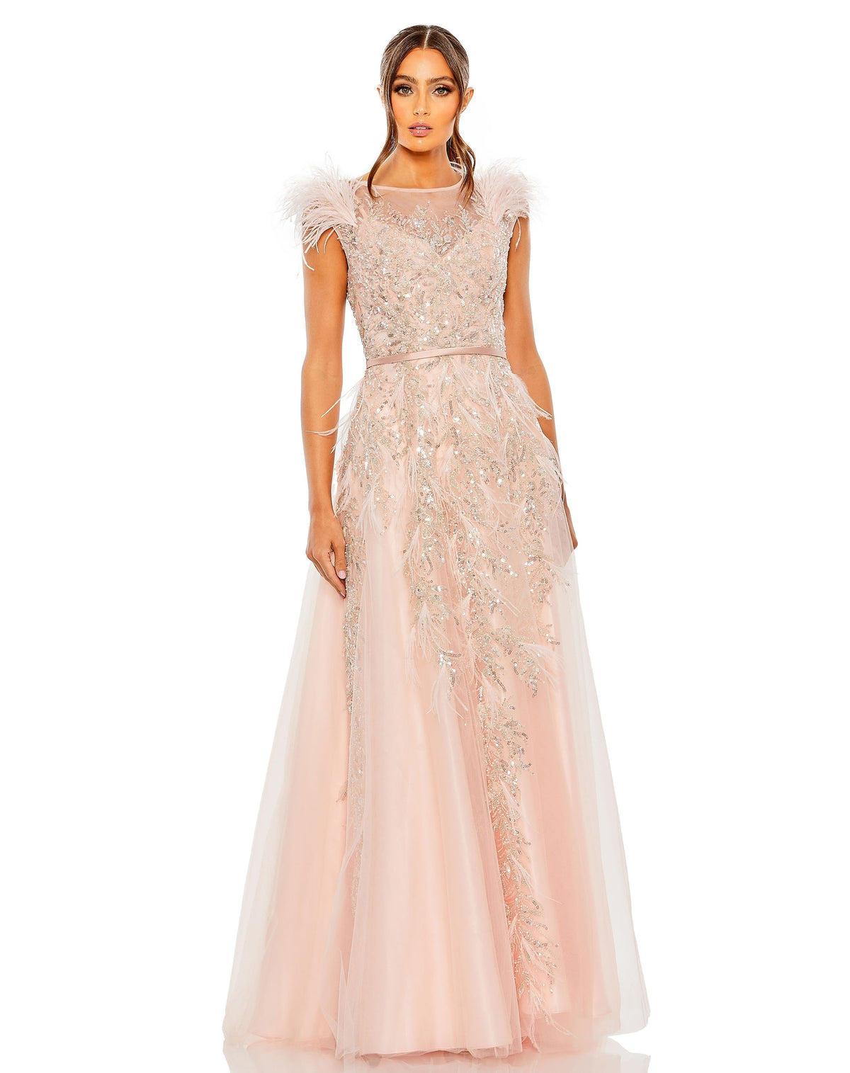 Mac Duggal 20520-Blush-AB