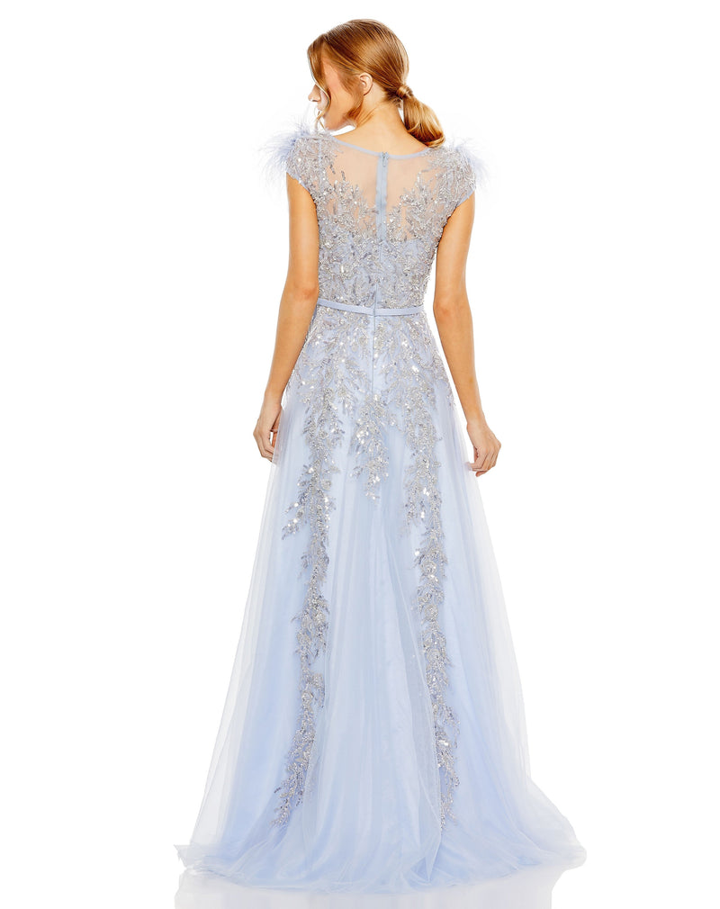 Mac Duggal 20520-Periwinkle-BK
