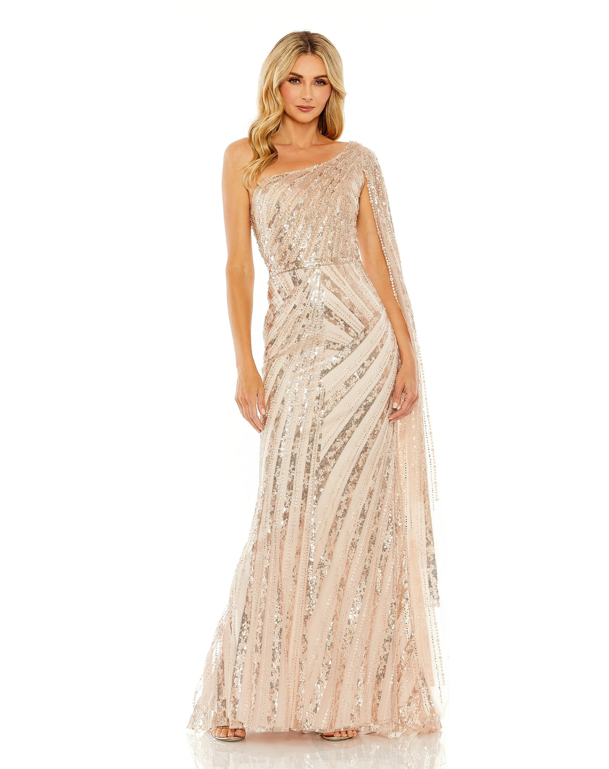 Mac Duggal 20528-RoseGold-AB