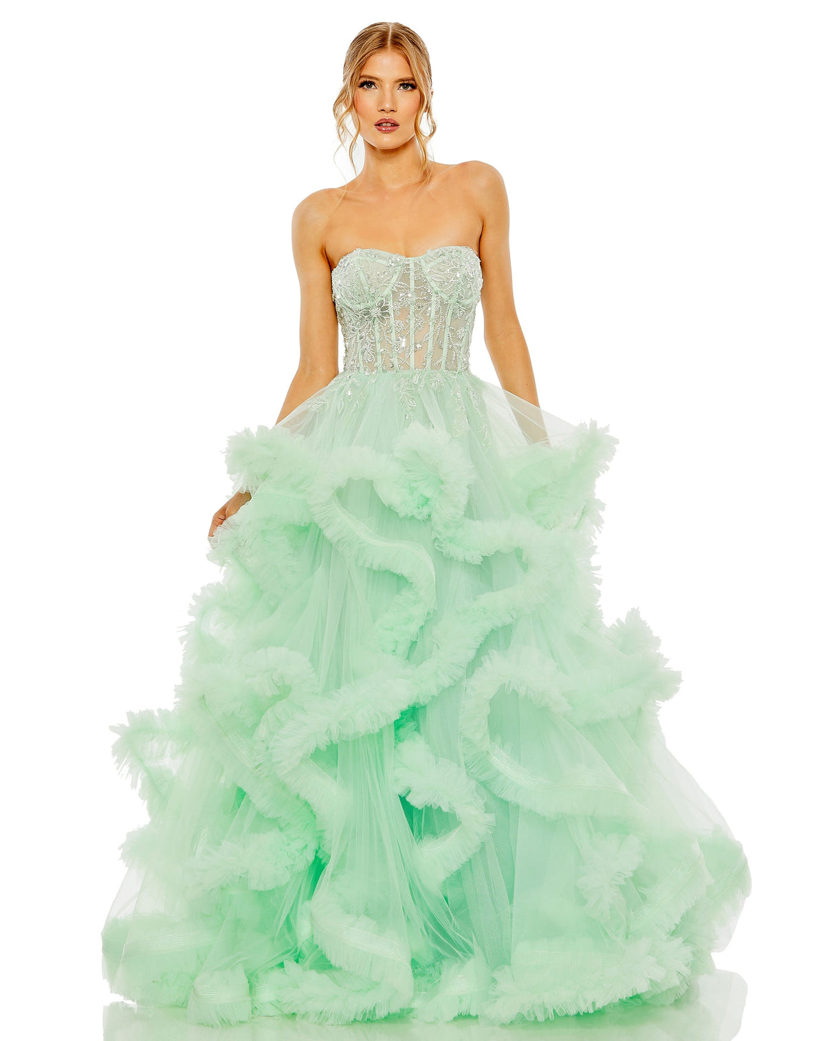 Mac Duggal 20542-Aqua-AB