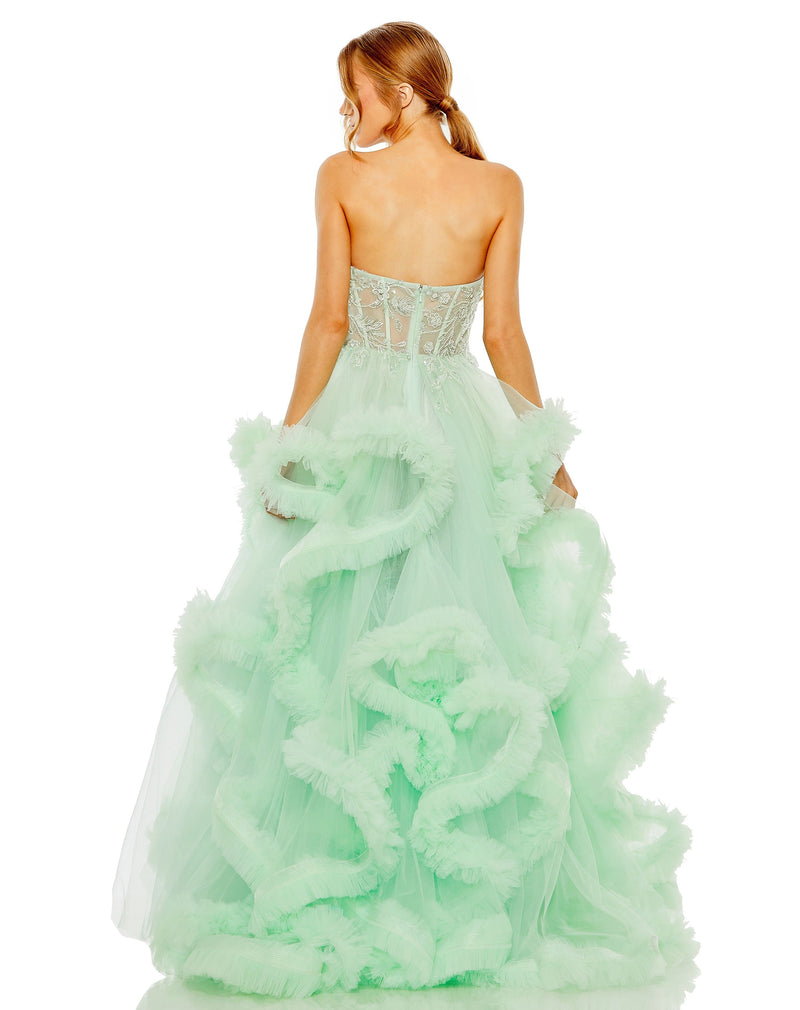 Mac Duggal 20542-Aqua-BK