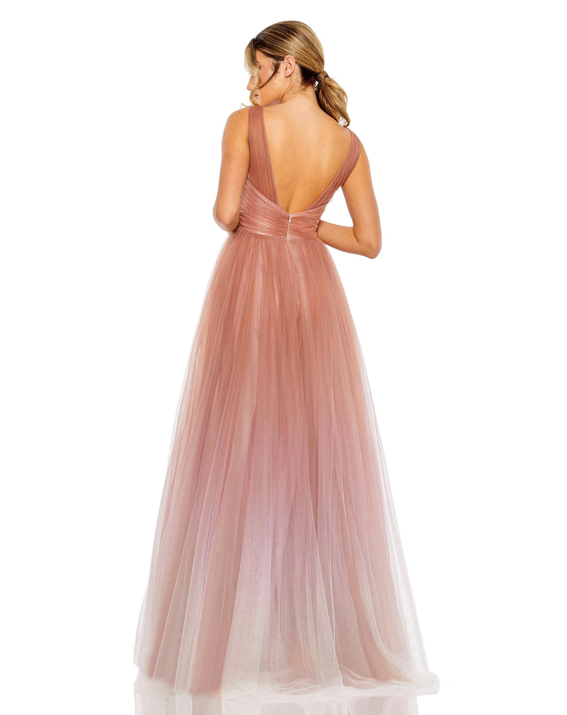 Mac Duggal 20601-VintageRose-BK
