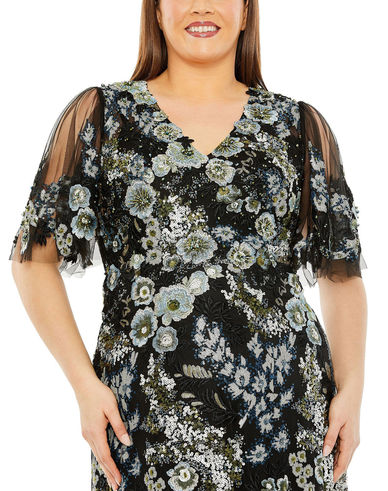 Mac Duggal 20630-BlackMulti-CL