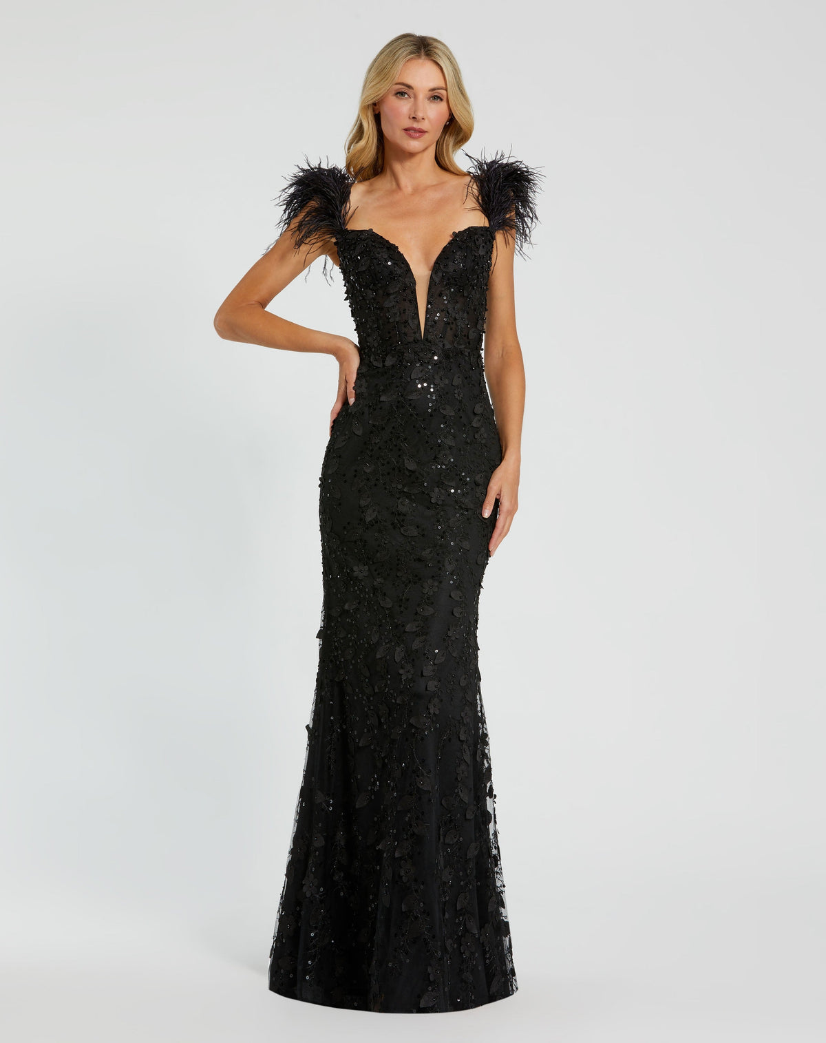 Mac Duggal 20889-Black-AB