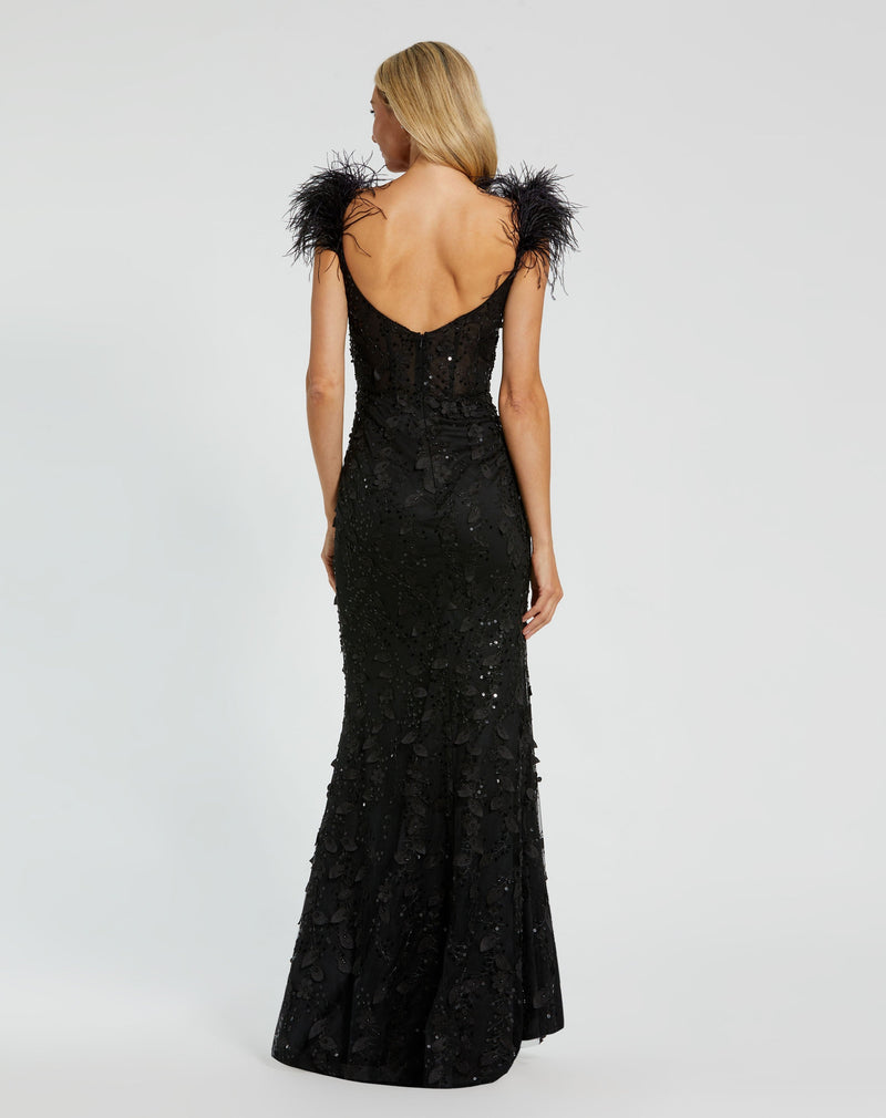 Mac Duggal 20889-Black-BK