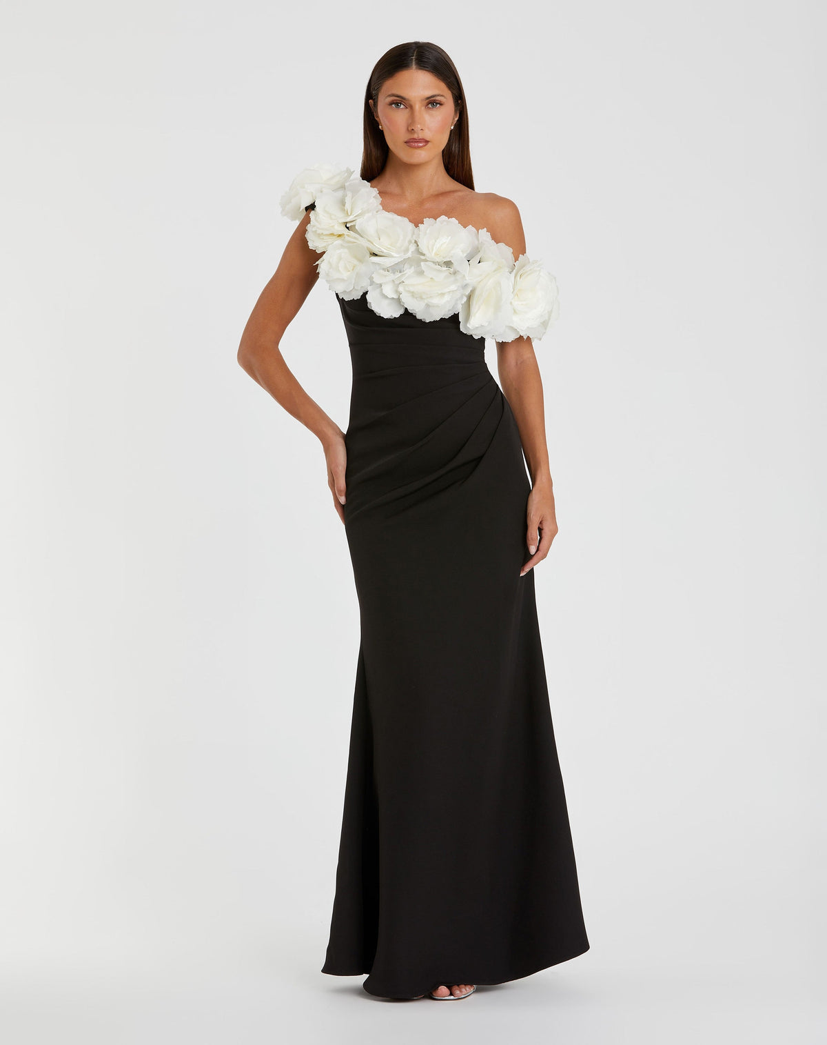 Mac Duggal 21079-BlackCream-AB