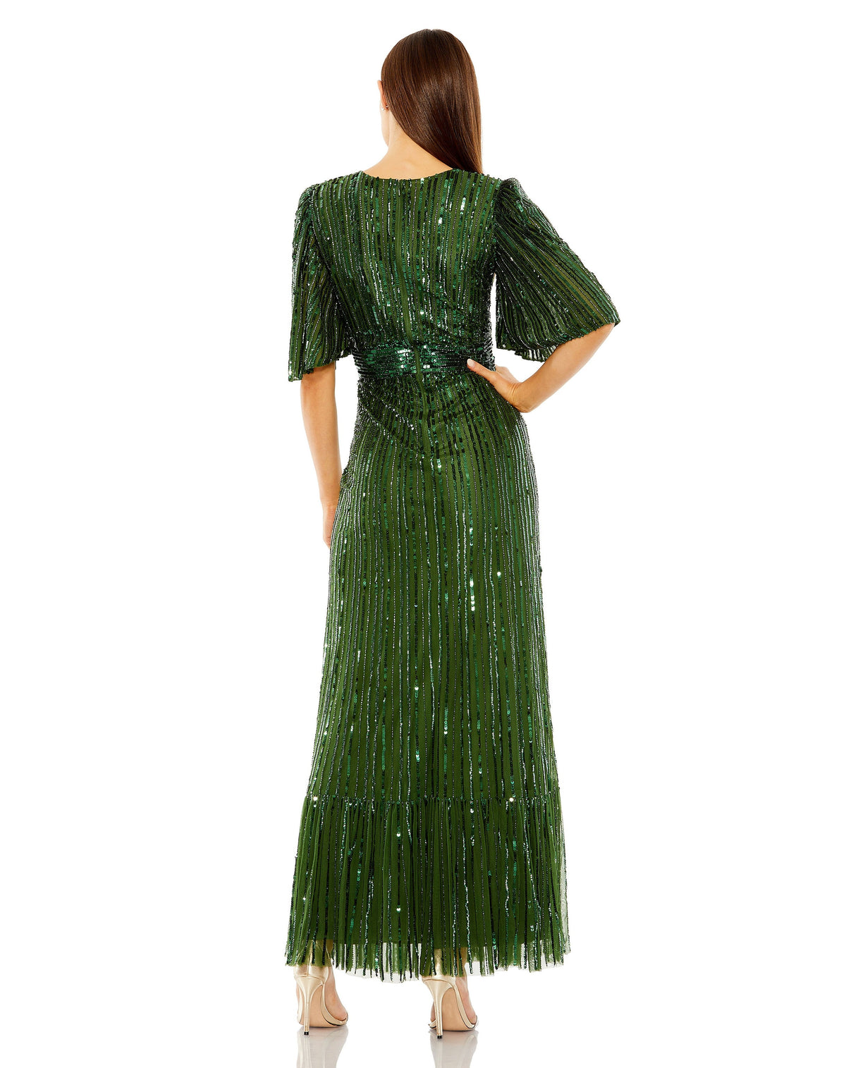 Mac Duggal 23010-Emerald-BK