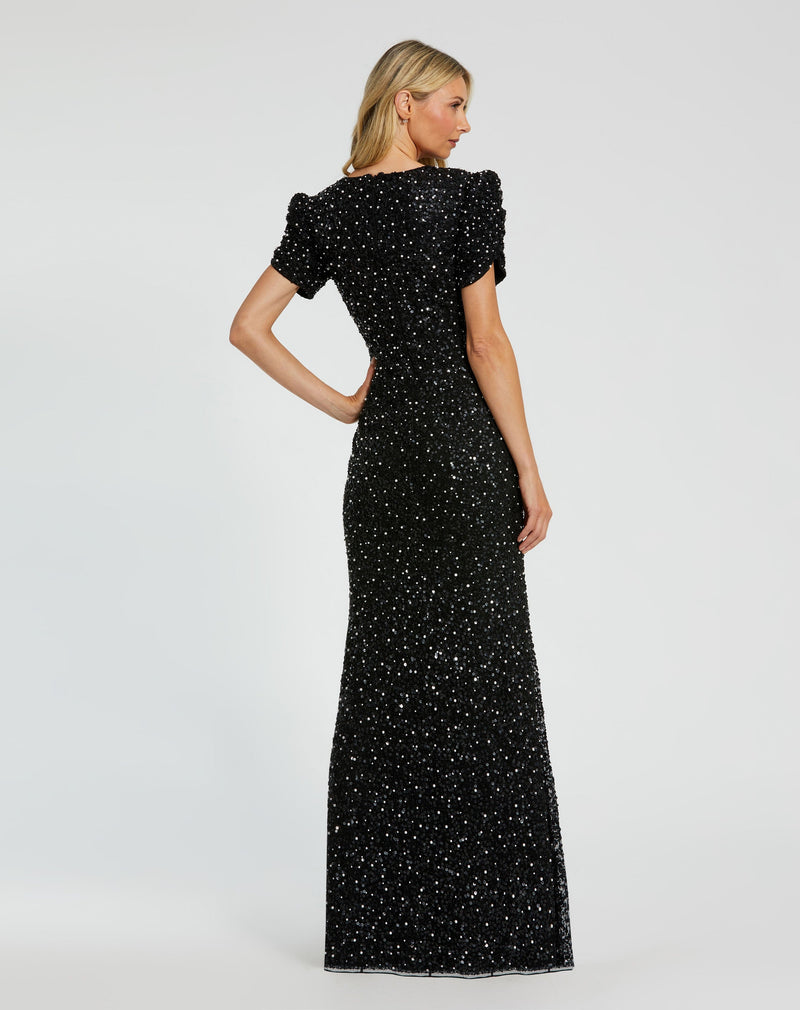 Mac Duggal 24003-Black-BK