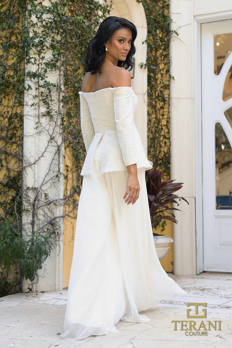 Terani 242E3185_IVORY_BACK