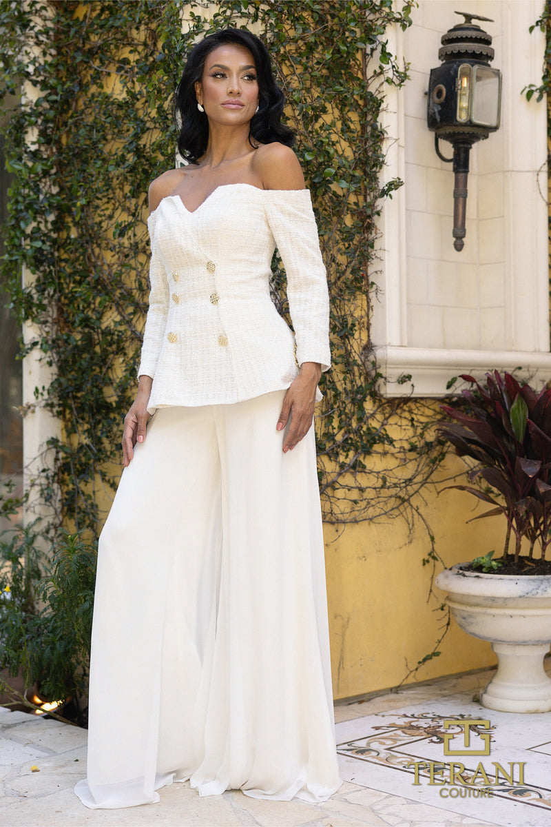 Terani 242E3185_IVORY_FRONT