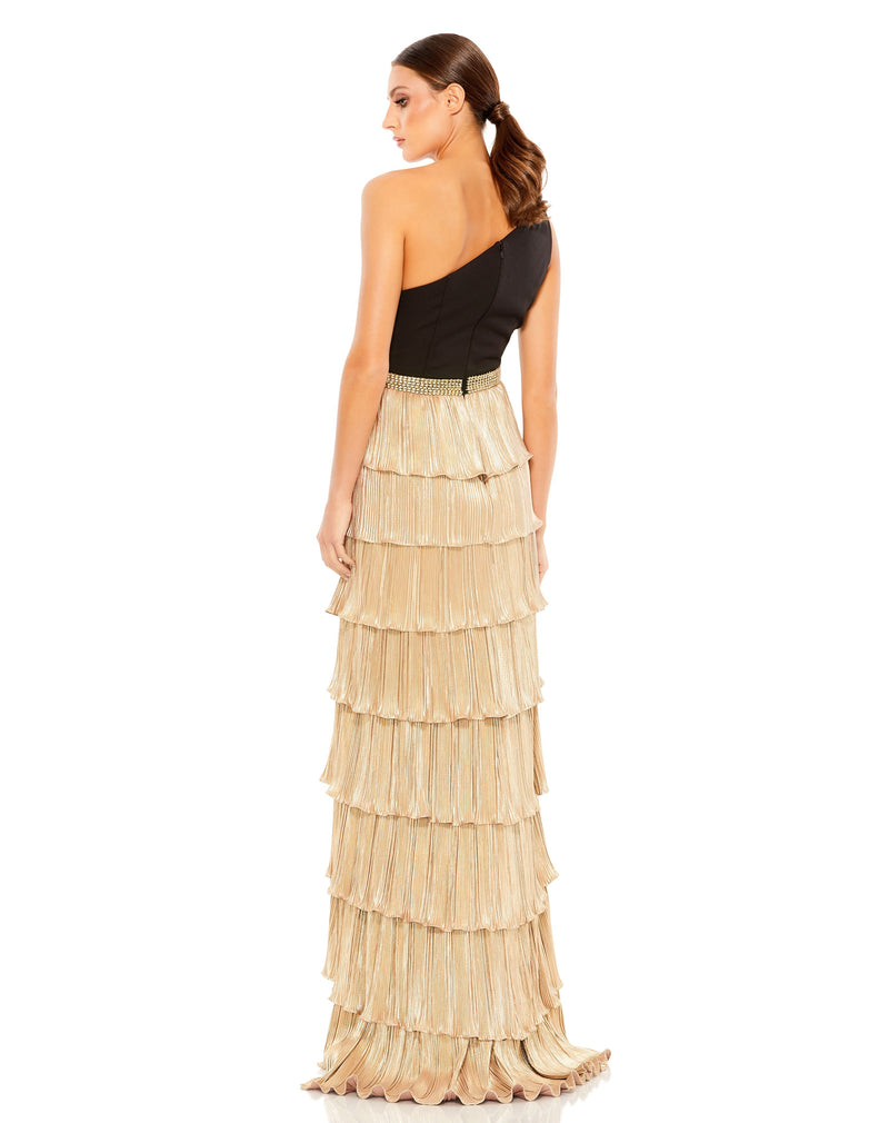 Mac Duggal 26541-BlackGold-BK