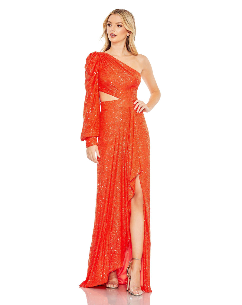 Mac Duggal 26730-Tangerine-AB