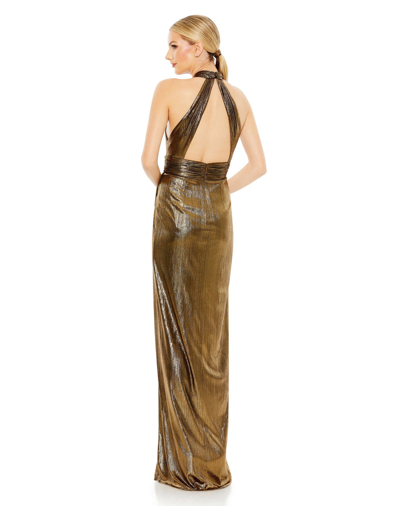 Mac Duggal 26738-AntiqueGold-BK