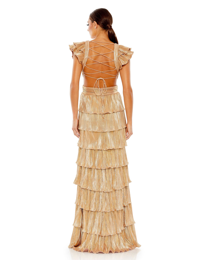 Mac Duggal 26740-Gold-BK