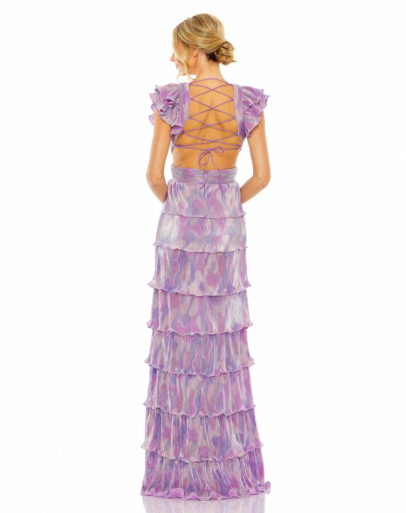 Mac Duggal 26740-PurpleMulti-BK