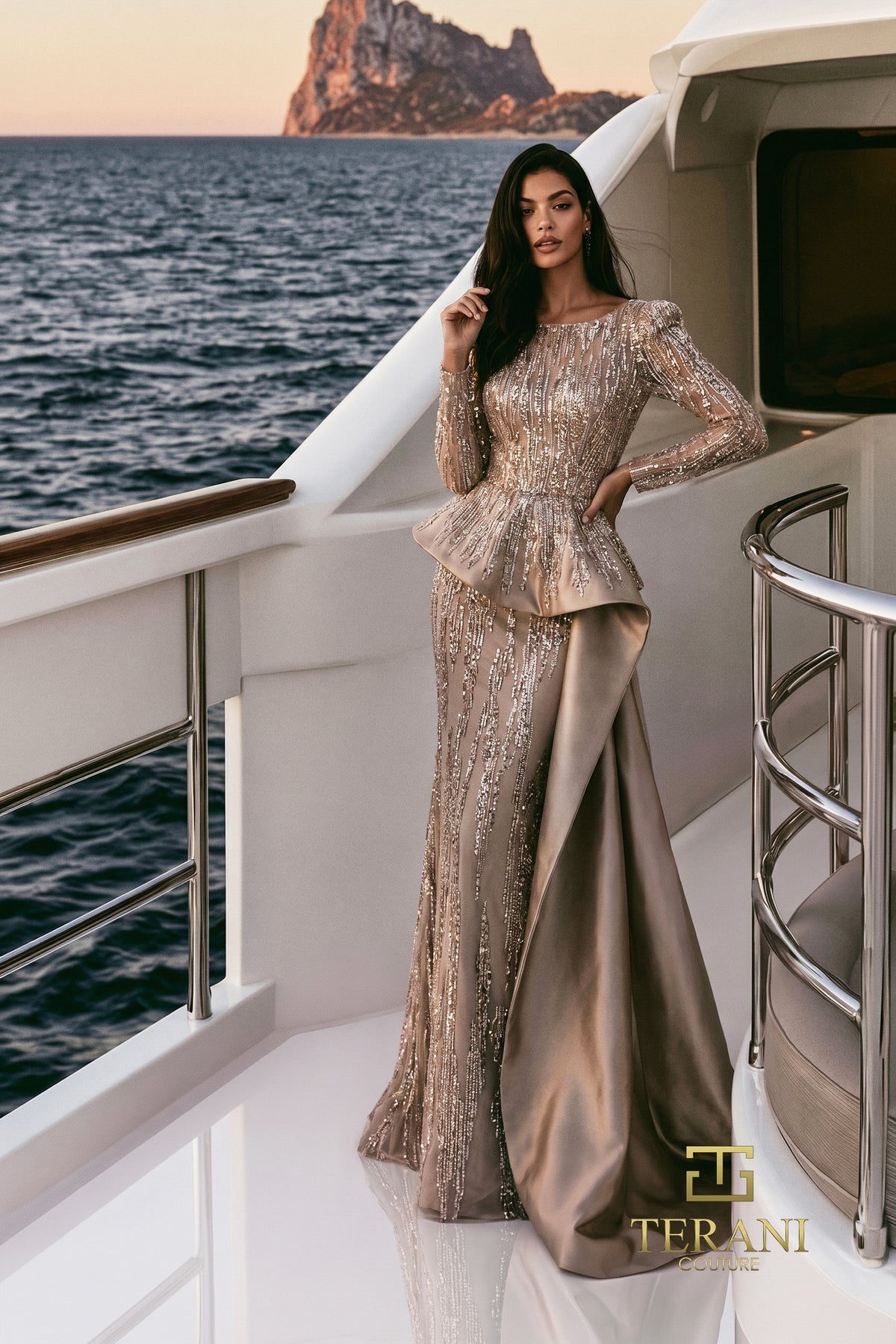 Terani 271M8410 designer dress image