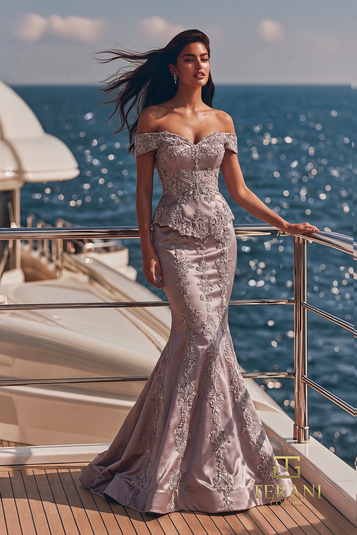 Terani 271M8431 designer dress image