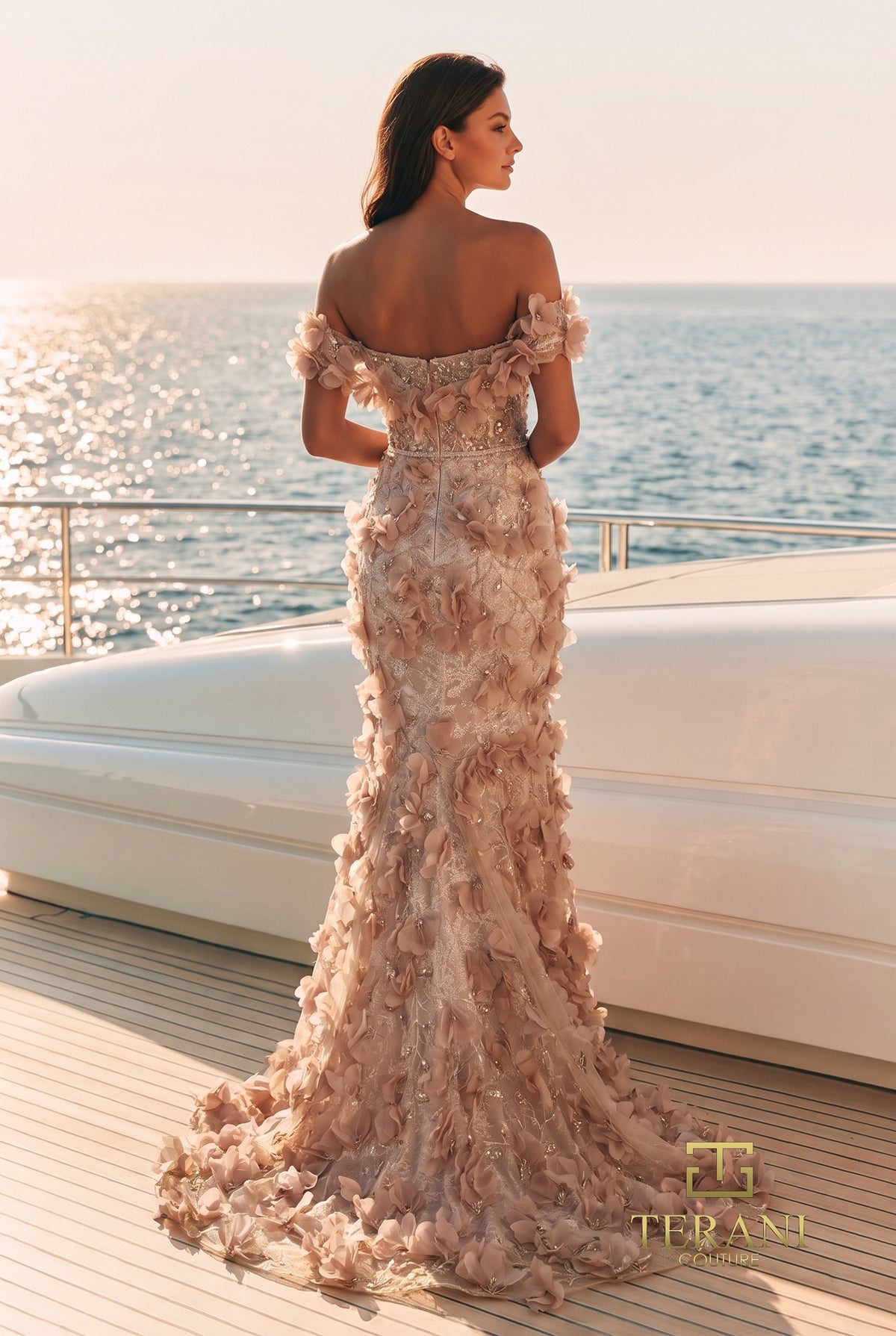 Terani 271GL8365 designer dress image