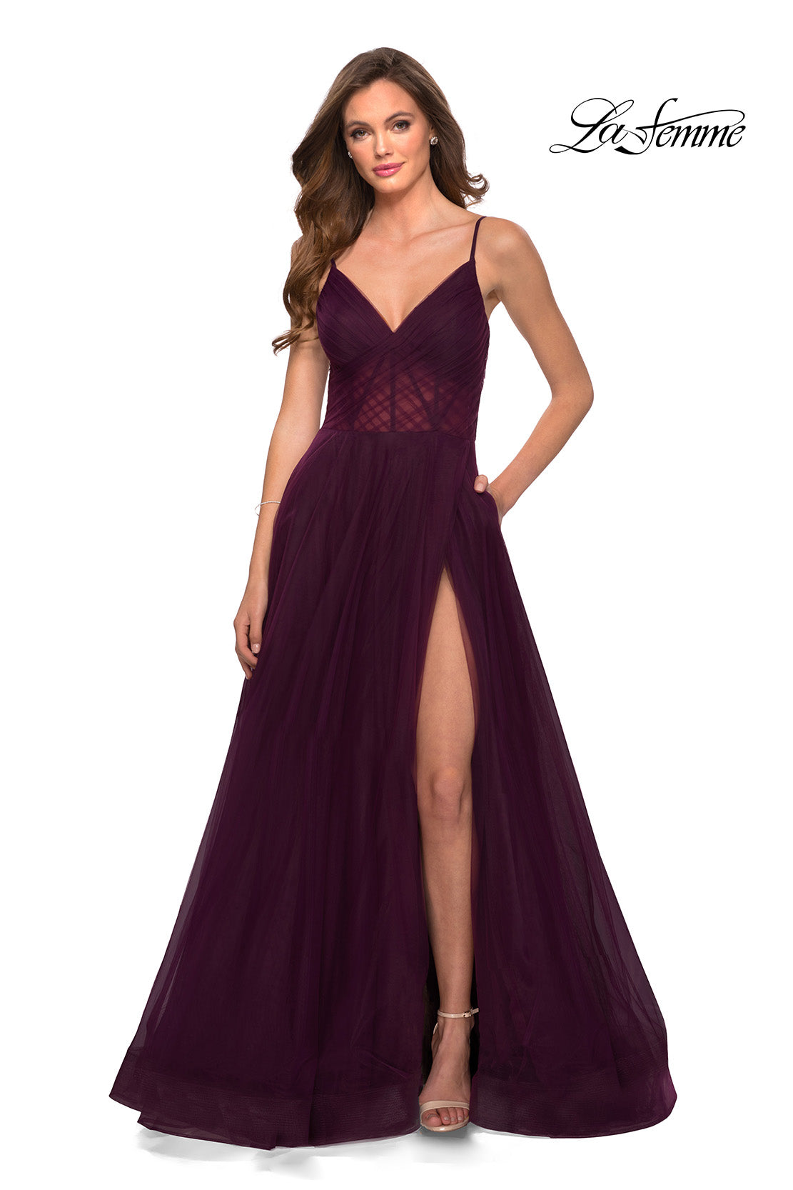 La Femme 29076_DarkBerry_F