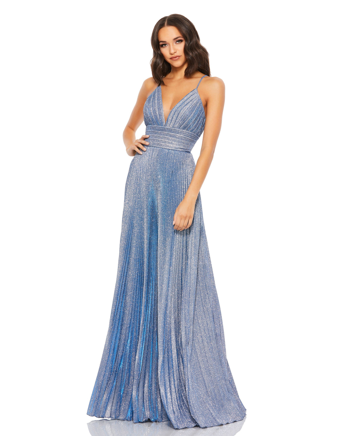 Mac Duggal 30725-RoyalSilver-AB