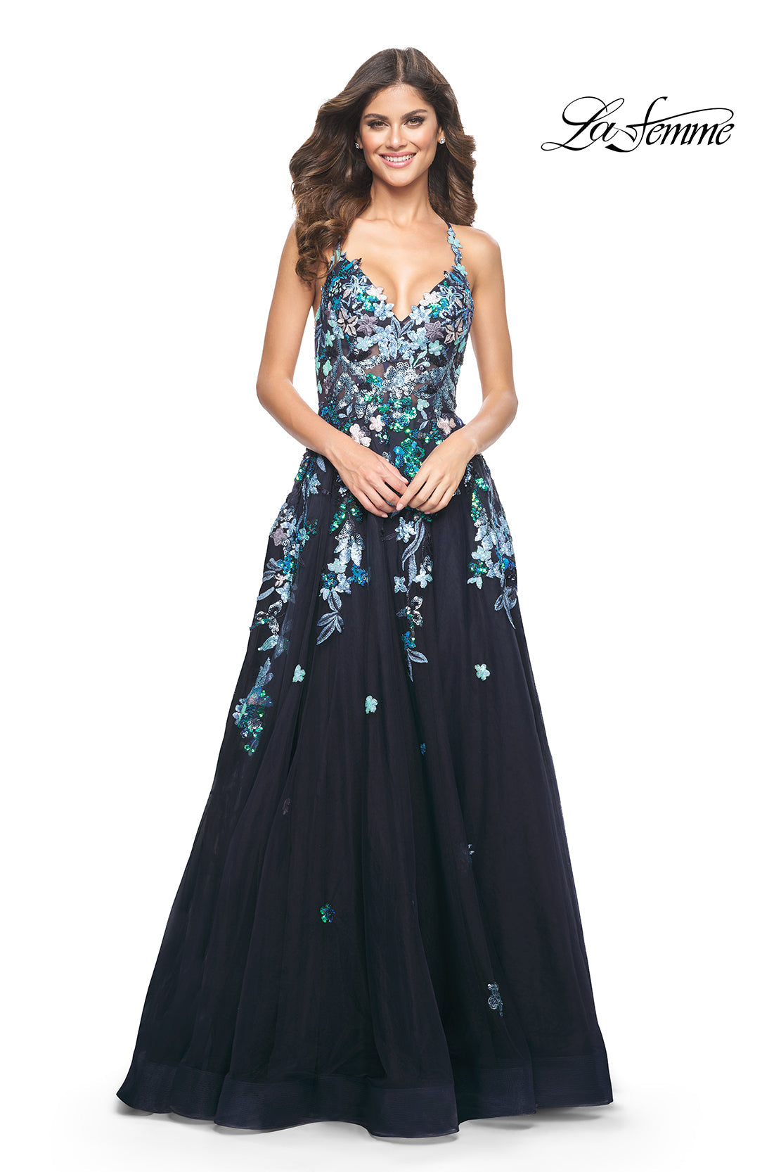 La Femme 32023_Navy_F2