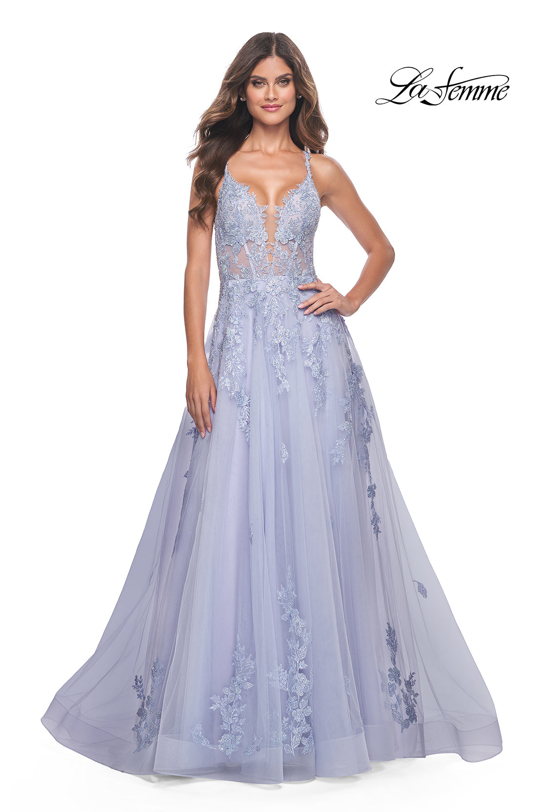 La Femme 32062_LightPeriwinkle_F2