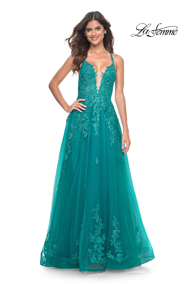 La Femme 32062_Teal_F2