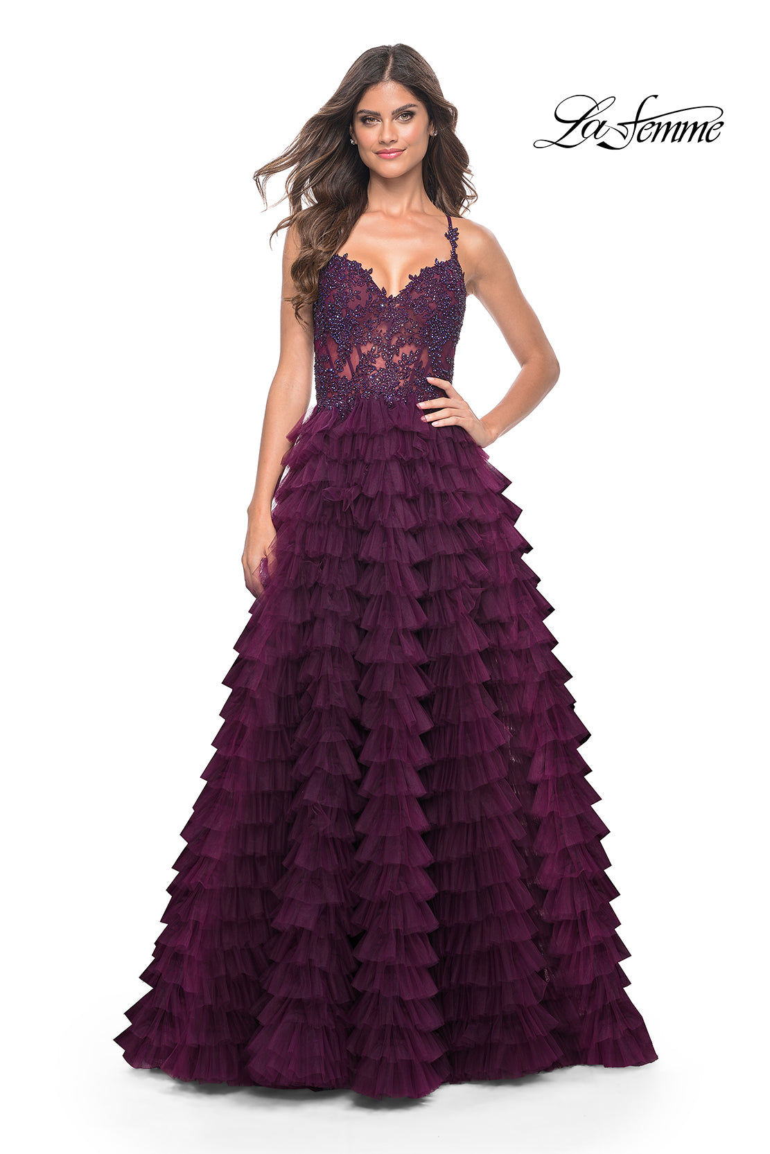 La Femme 32128_DarkBerry_F2