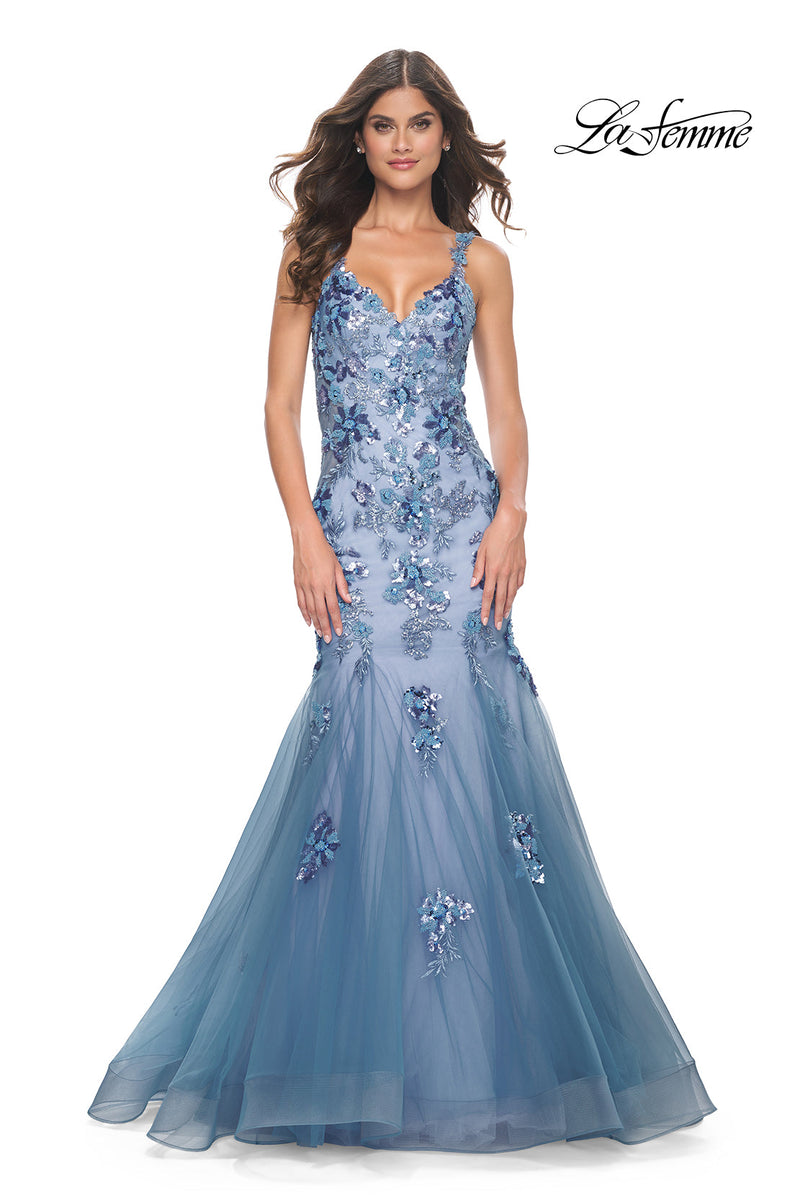 La Femme 32192_SlateBlue_F