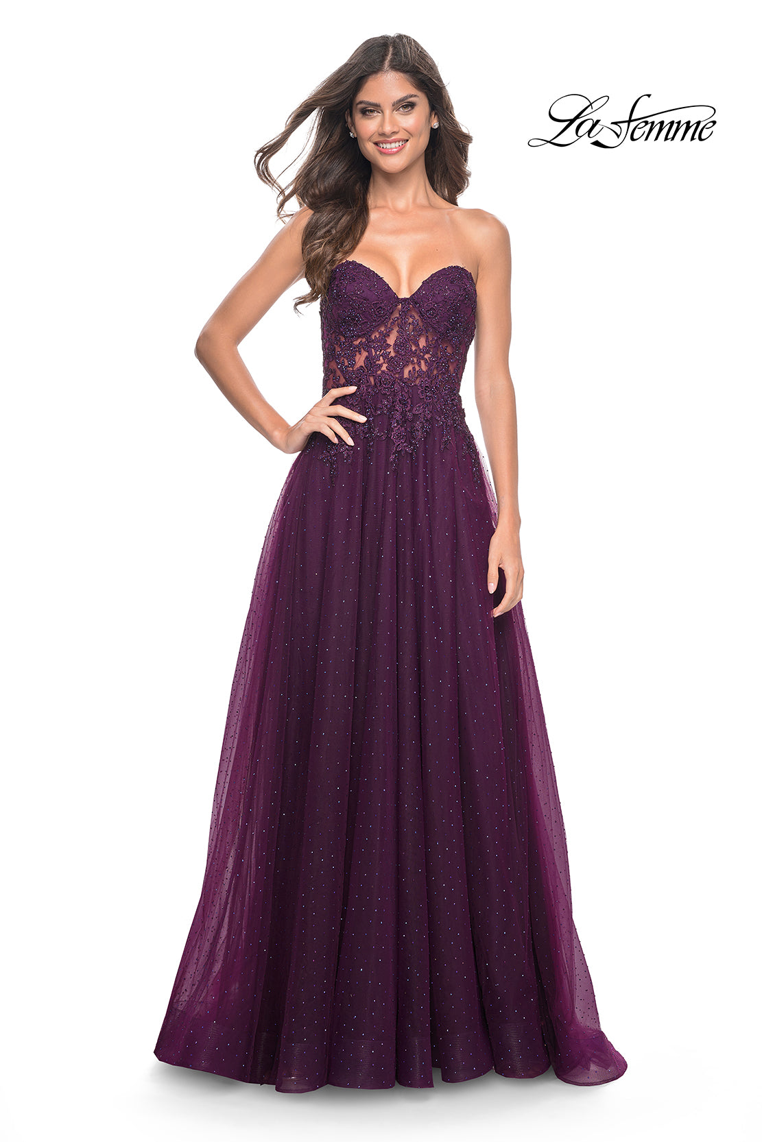 La Femme 32253_DarkBerry_F2