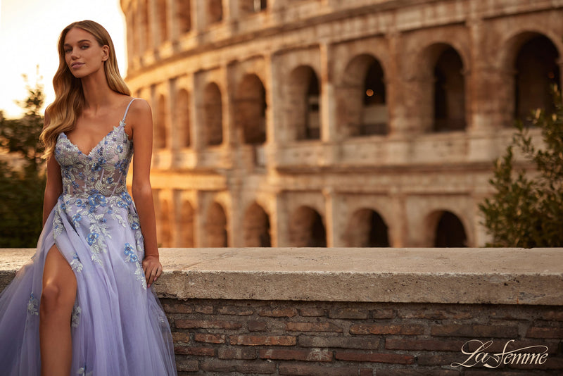 La Femme 32288_LavenderGray_F4_Editorial