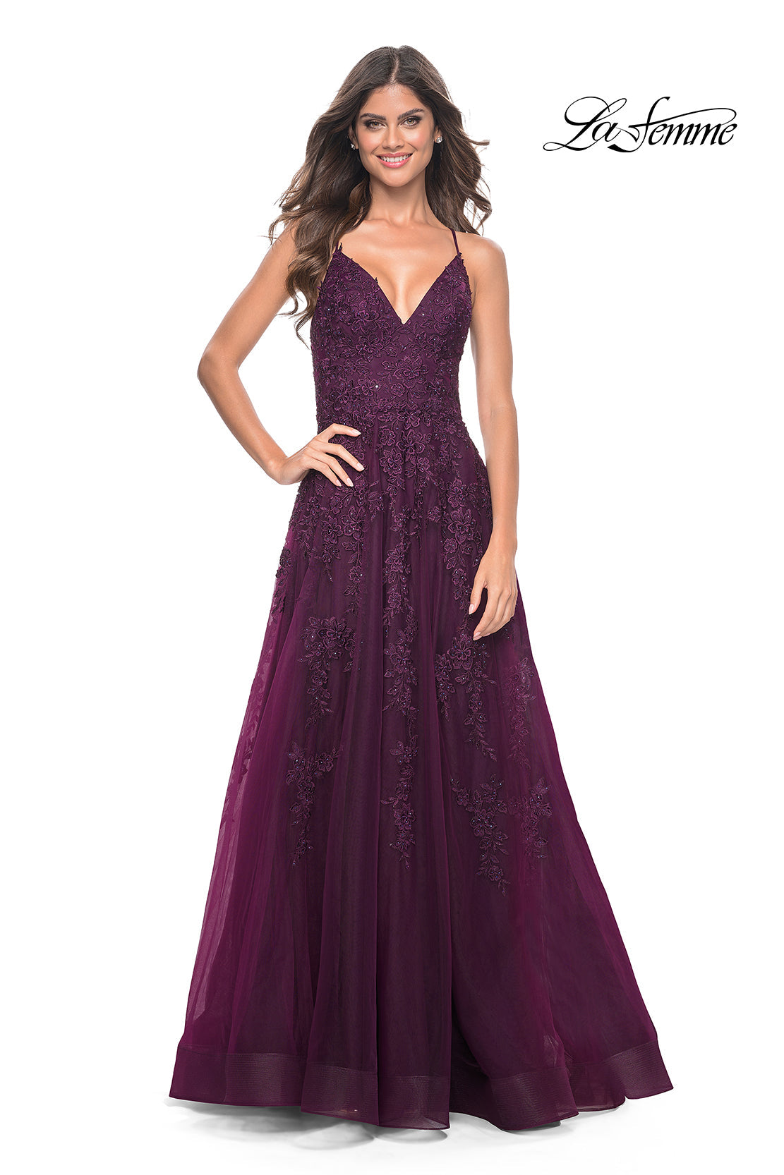 La Femme 32303_DarkBerry_F2