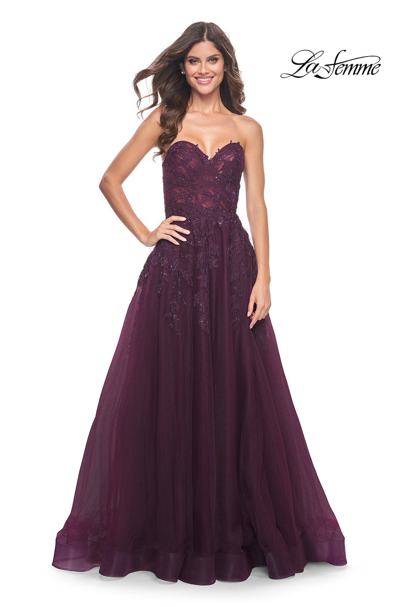 La Femme 32304_DarkBerry_F2