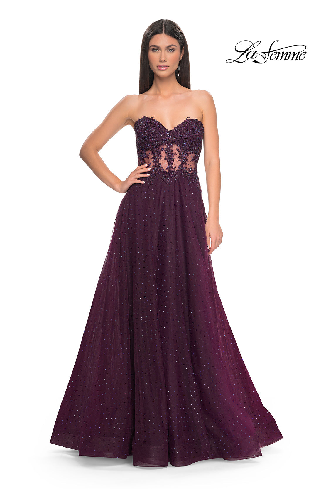 La Femme 32313_DarkBerry_F2