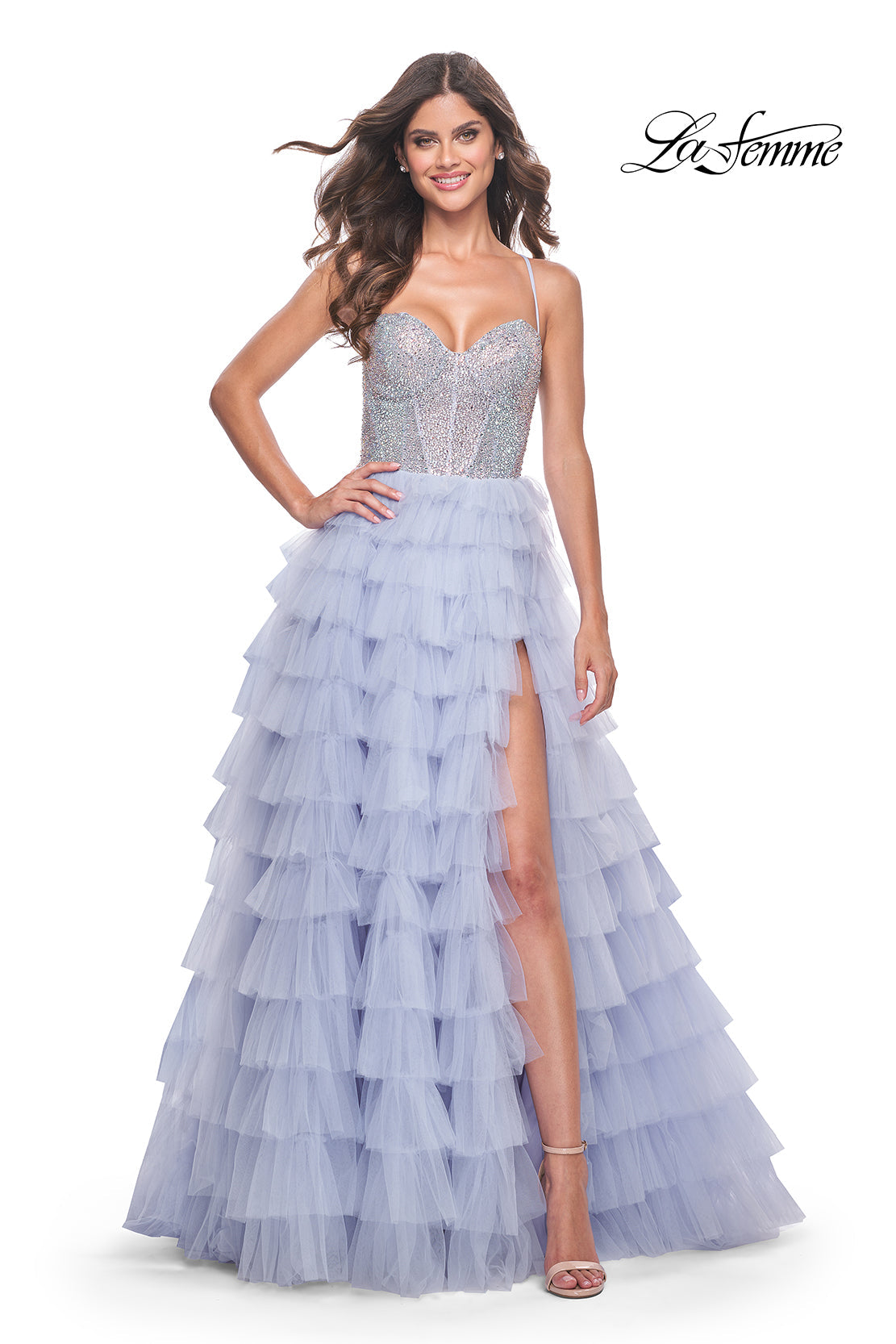 La Femme 32335_LightPeriwinkle_F2
