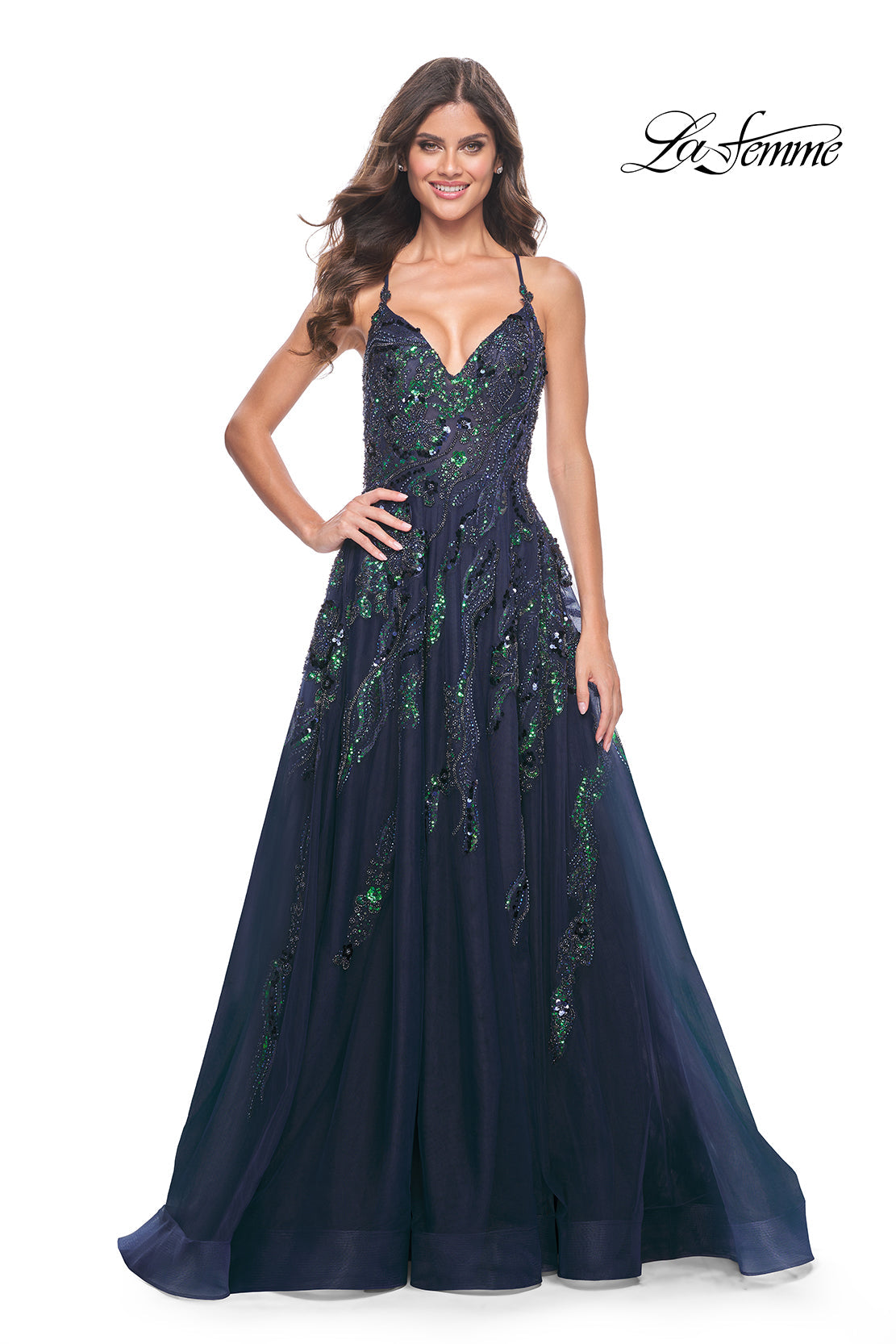 La Femme 32346_Navy_F2