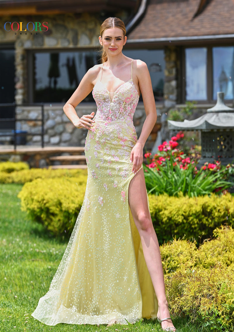 Colors Dress 3447_YELLOW_150307
