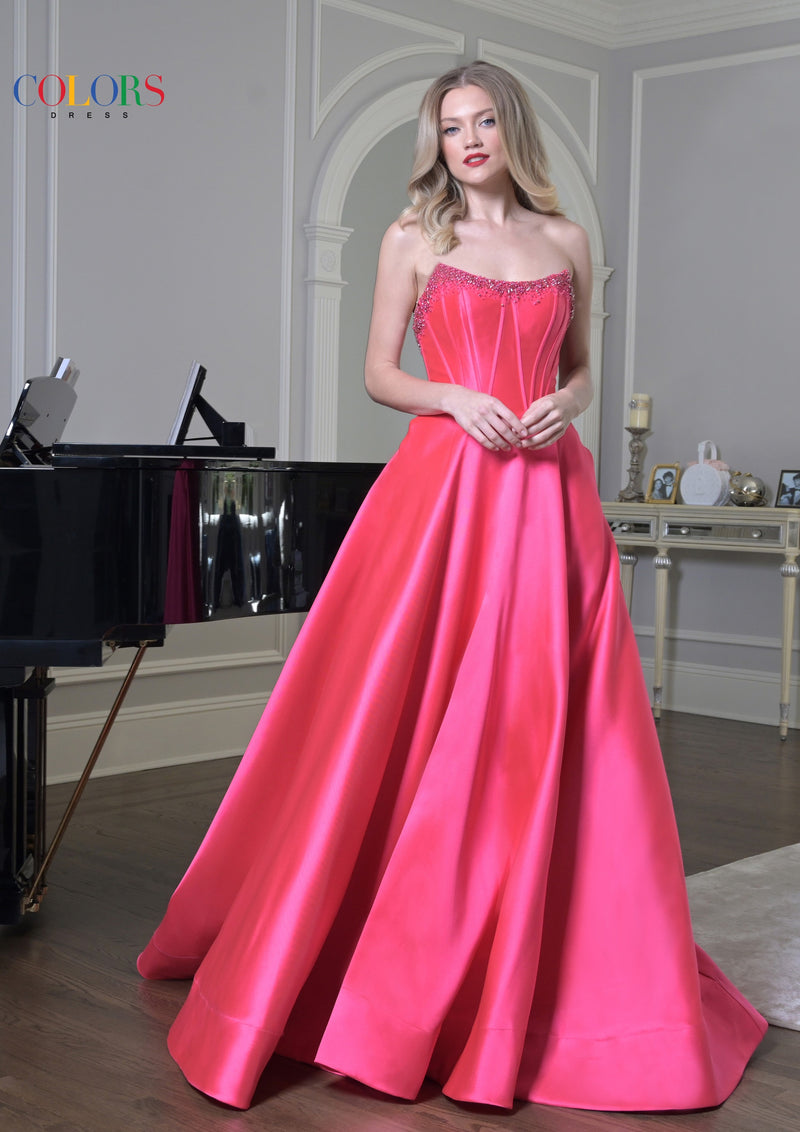 Colors Dress 3478_HOTPINK_174998