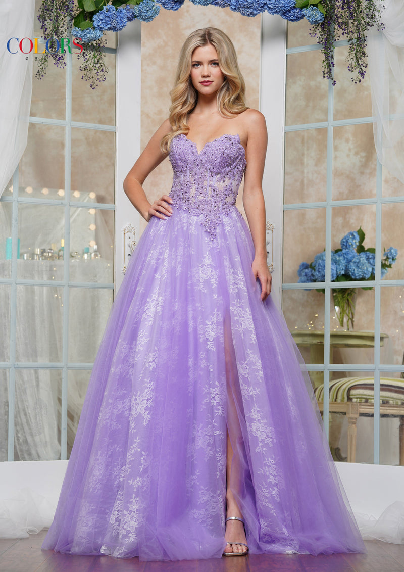 Colors Dress 3481_LAVENDER_5867