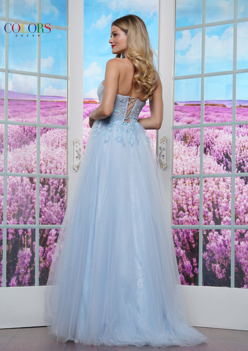 Colors Dress 3484_LIGHT_BLUE_7616